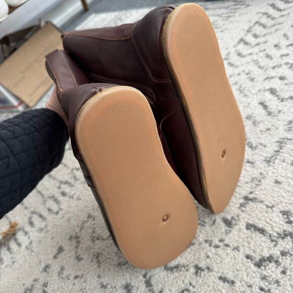 Aintap FeelBarefoot Handmade Barefoot Leather Boots - dark brown Size 40 - Picture 7 of 8